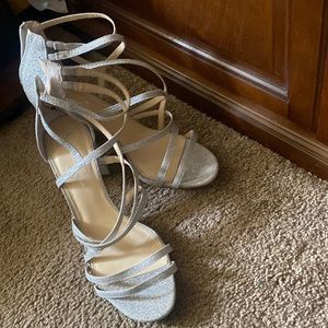 Jessica Simpson strappy heels